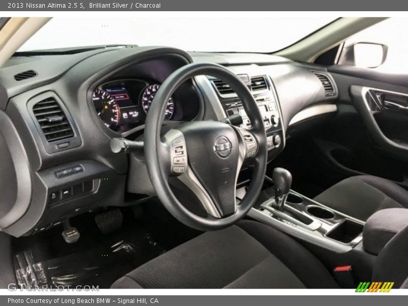 Brilliant Silver / Charcoal 2013 Nissan Altima 2.5 S