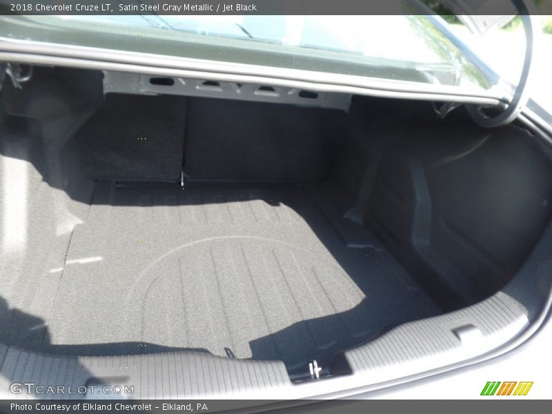 Satin Steel Gray Metallic / Jet Black 2018 Chevrolet Cruze LT
