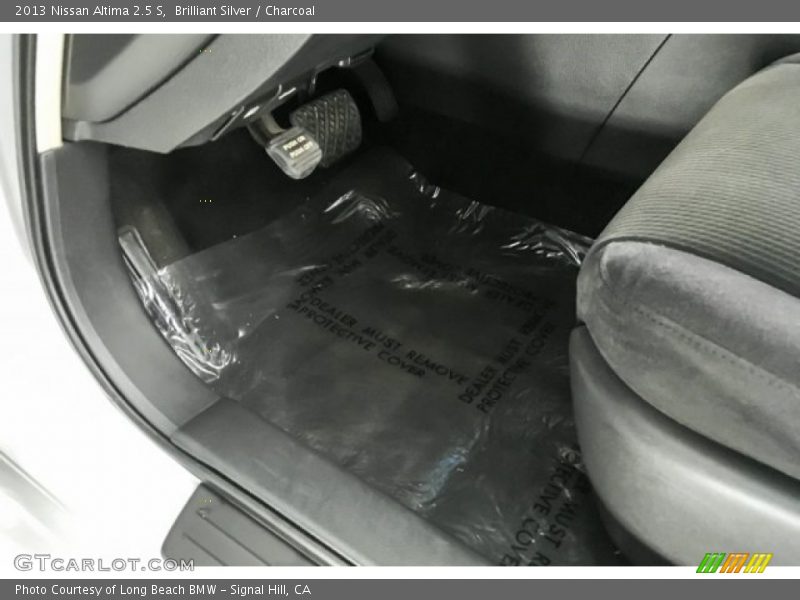 Brilliant Silver / Charcoal 2013 Nissan Altima 2.5 S