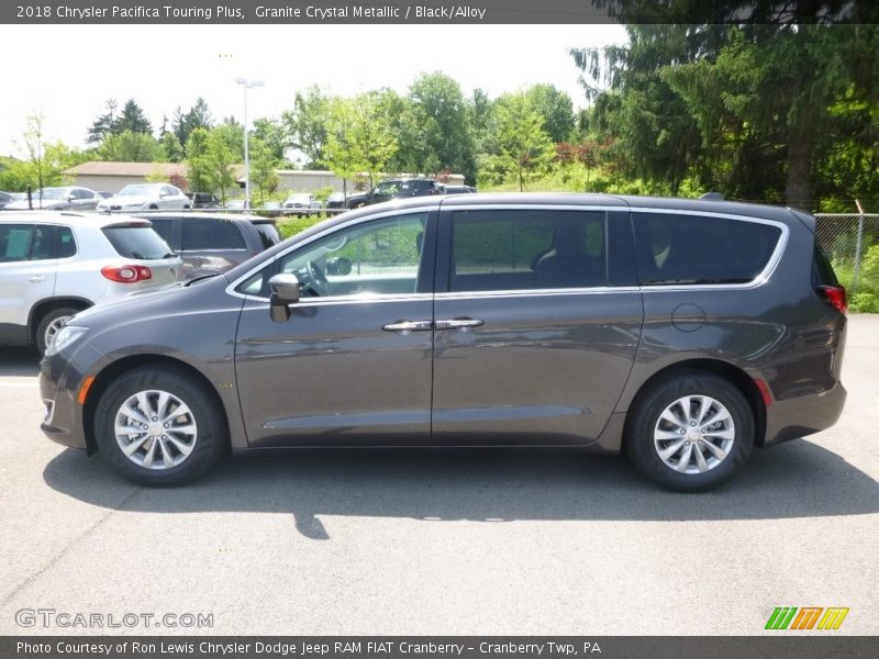 Granite Crystal Metallic / Black/Alloy 2018 Chrysler Pacifica Touring Plus