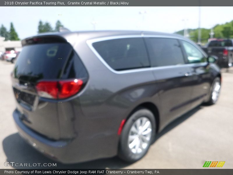 Granite Crystal Metallic / Black/Alloy 2018 Chrysler Pacifica Touring Plus