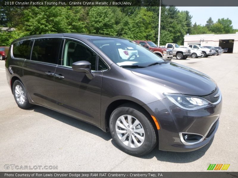 Granite Crystal Metallic / Black/Alloy 2018 Chrysler Pacifica Touring Plus