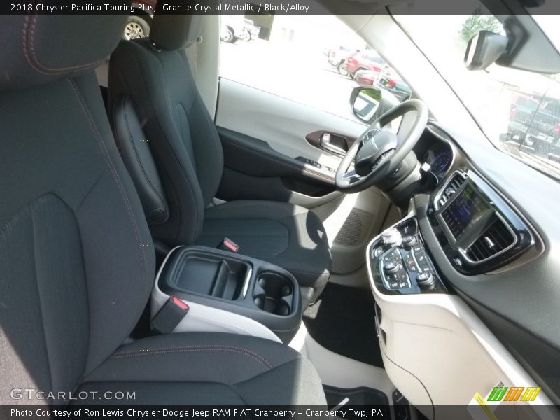 Granite Crystal Metallic / Black/Alloy 2018 Chrysler Pacifica Touring Plus