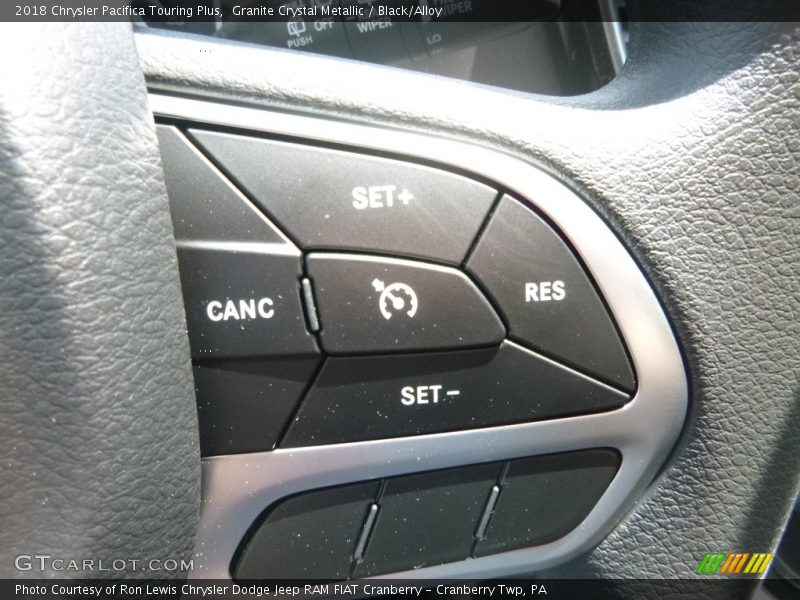 Granite Crystal Metallic / Black/Alloy 2018 Chrysler Pacifica Touring Plus