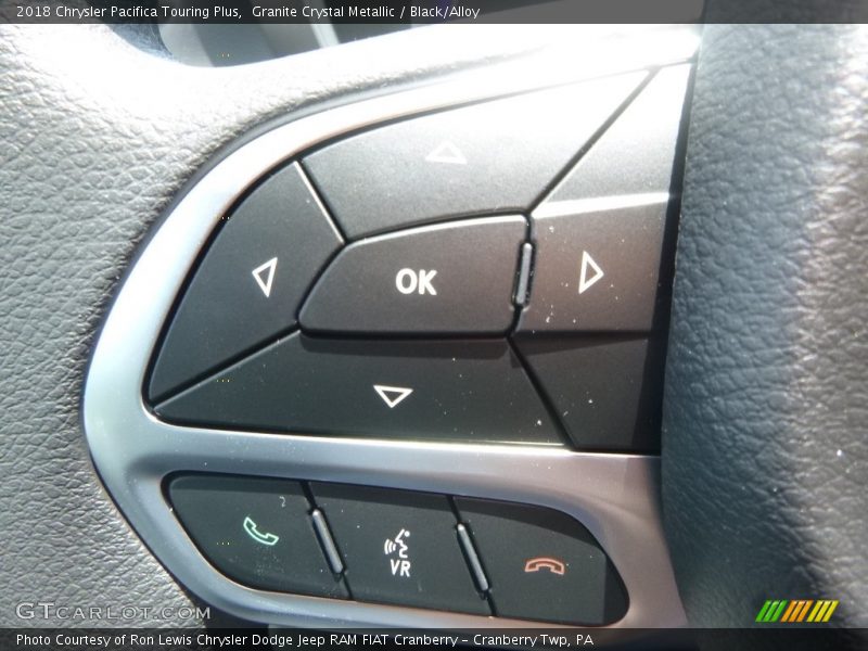 Granite Crystal Metallic / Black/Alloy 2018 Chrysler Pacifica Touring Plus