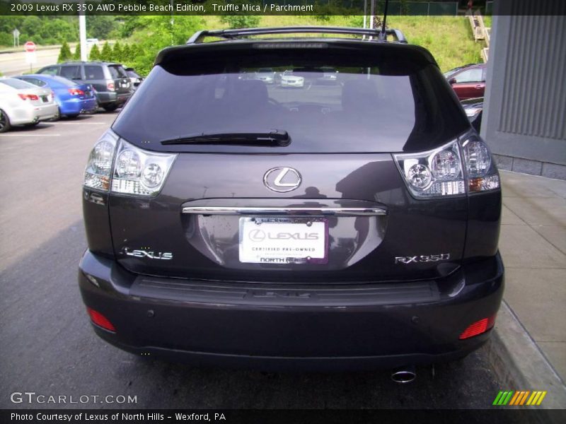 Truffle Mica / Parchment 2009 Lexus RX 350 AWD Pebble Beach Edition