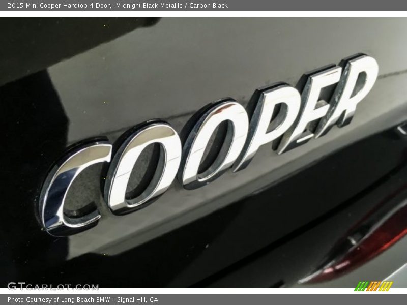 Midnight Black Metallic / Carbon Black 2015 Mini Cooper Hardtop 4 Door