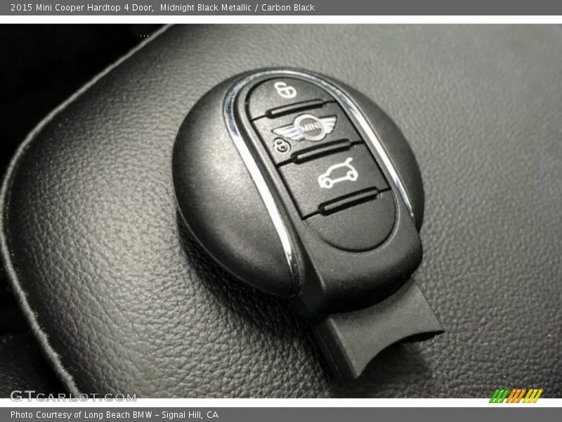 Midnight Black Metallic / Carbon Black 2015 Mini Cooper Hardtop 4 Door