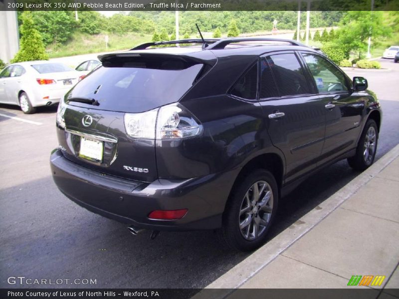 Truffle Mica / Parchment 2009 Lexus RX 350 AWD Pebble Beach Edition