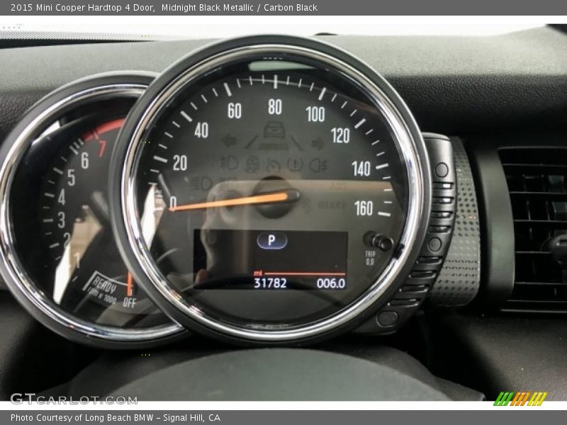 Midnight Black Metallic / Carbon Black 2015 Mini Cooper Hardtop 4 Door