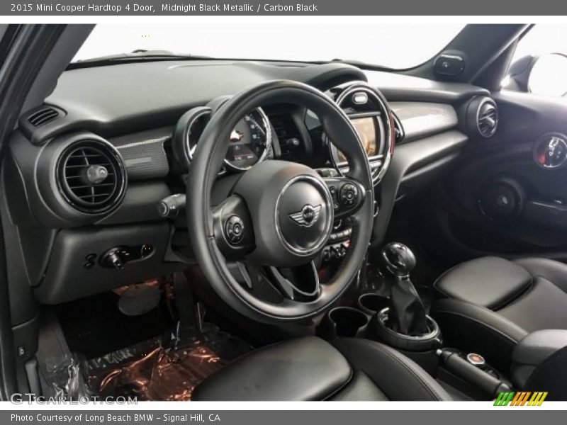 Midnight Black Metallic / Carbon Black 2015 Mini Cooper Hardtop 4 Door