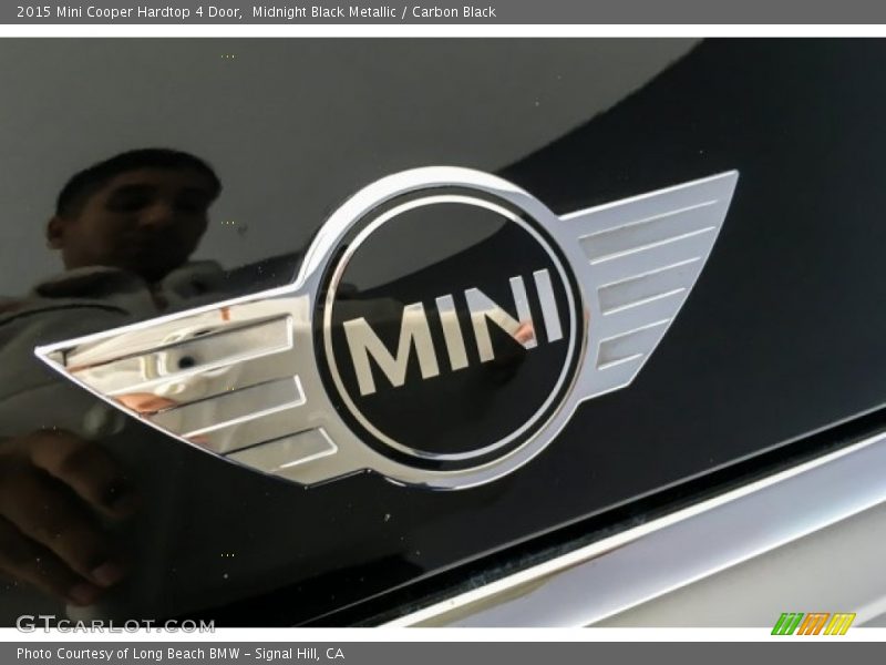 Midnight Black Metallic / Carbon Black 2015 Mini Cooper Hardtop 4 Door