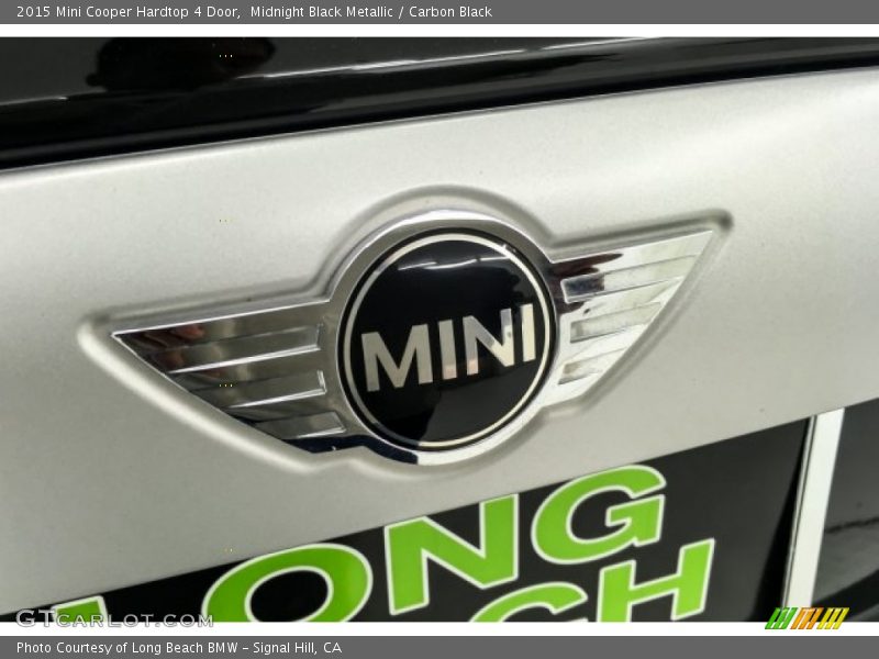 Midnight Black Metallic / Carbon Black 2015 Mini Cooper Hardtop 4 Door