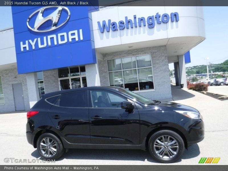 Ash Black / Black 2015 Hyundai Tucson GLS AWD