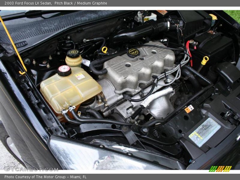 Pitch Black / Medium Graphite 2003 Ford Focus LX Sedan