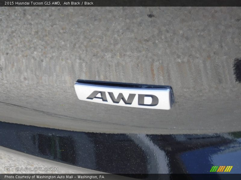 Ash Black / Black 2015 Hyundai Tucson GLS AWD
