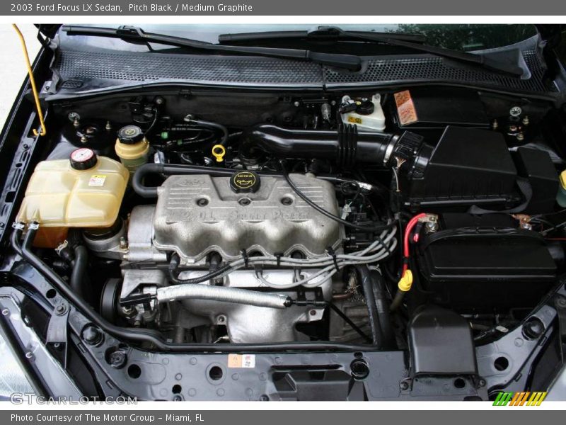 Pitch Black / Medium Graphite 2003 Ford Focus LX Sedan