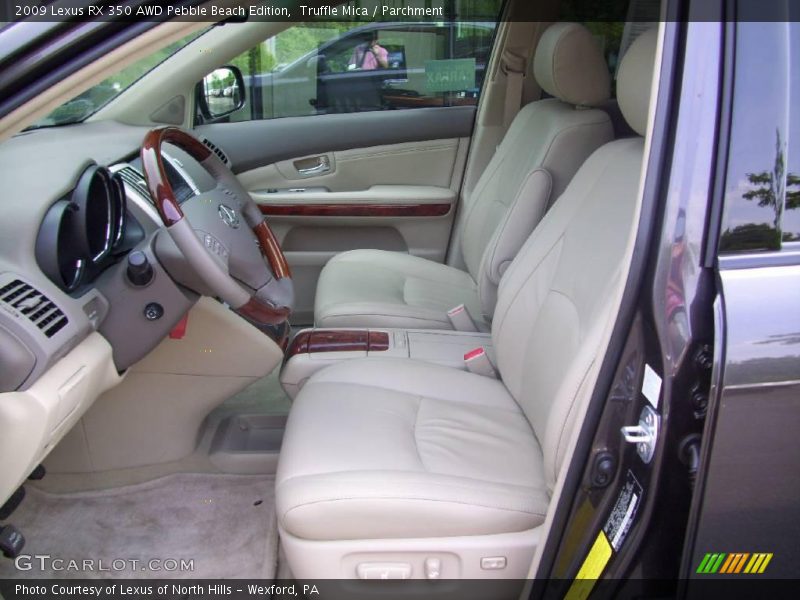 Truffle Mica / Parchment 2009 Lexus RX 350 AWD Pebble Beach Edition