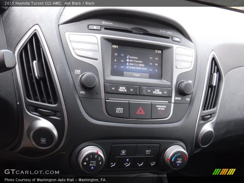Ash Black / Black 2015 Hyundai Tucson GLS AWD