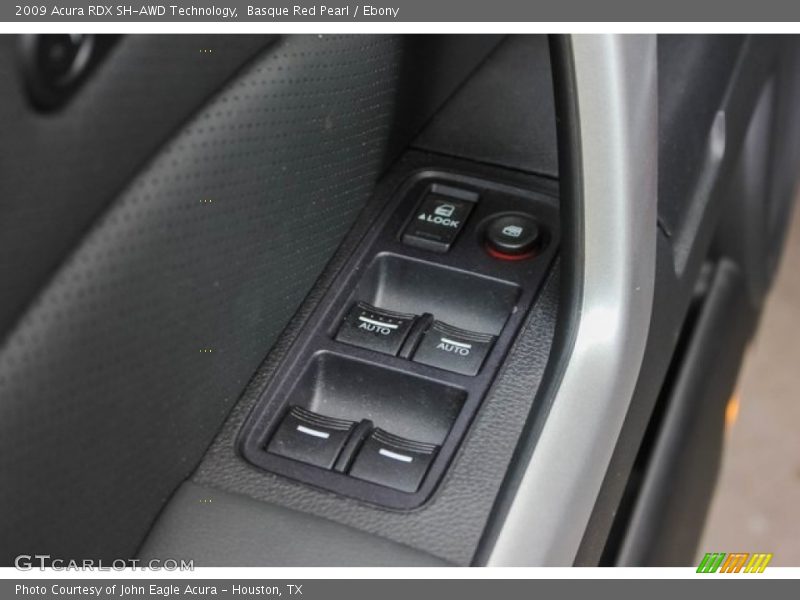 Basque Red Pearl / Ebony 2009 Acura RDX SH-AWD Technology