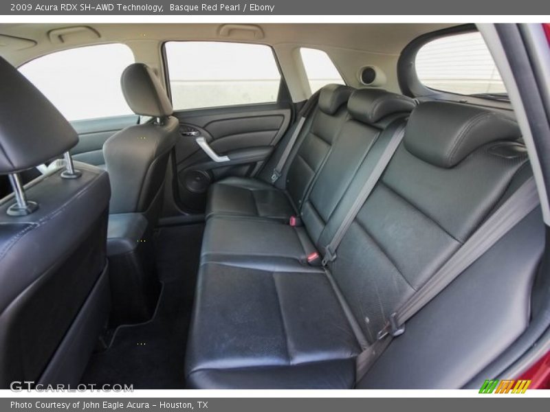 Basque Red Pearl / Ebony 2009 Acura RDX SH-AWD Technology