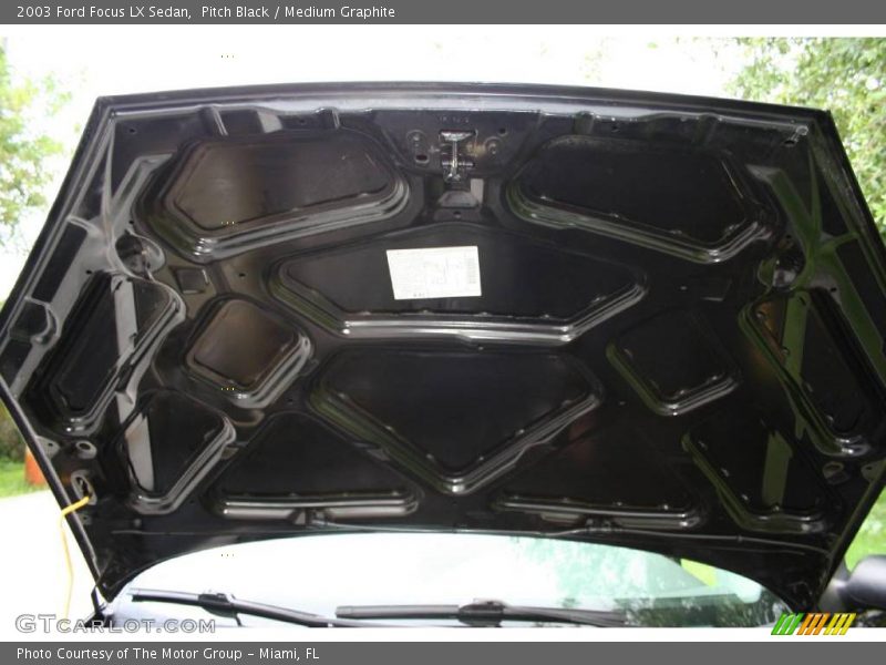 Pitch Black / Medium Graphite 2003 Ford Focus LX Sedan