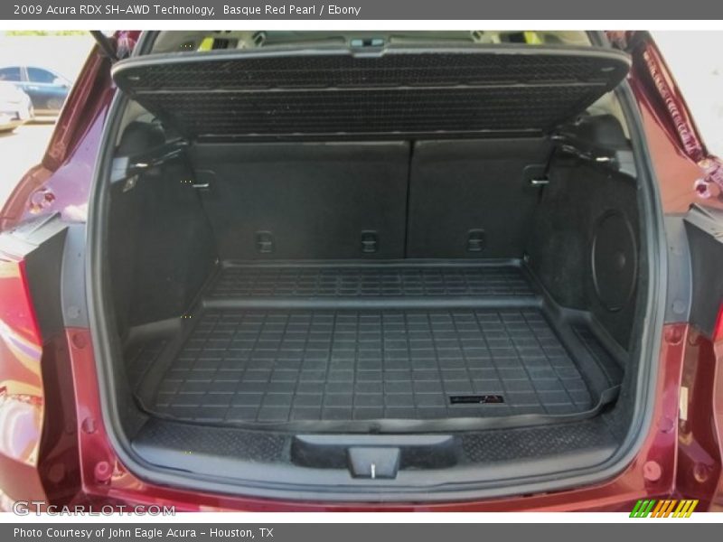Basque Red Pearl / Ebony 2009 Acura RDX SH-AWD Technology