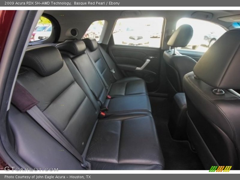 Basque Red Pearl / Ebony 2009 Acura RDX SH-AWD Technology