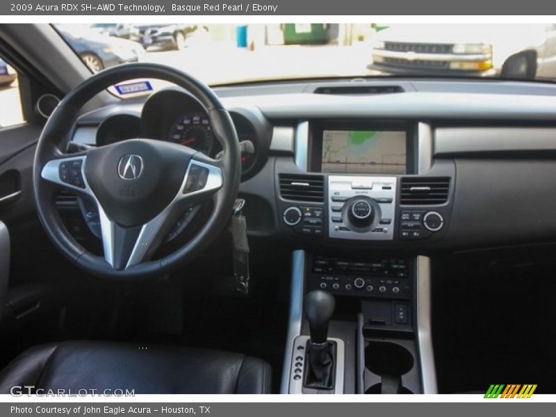 Basque Red Pearl / Ebony 2009 Acura RDX SH-AWD Technology