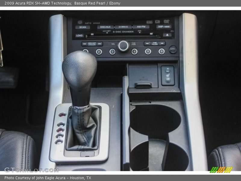 Basque Red Pearl / Ebony 2009 Acura RDX SH-AWD Technology