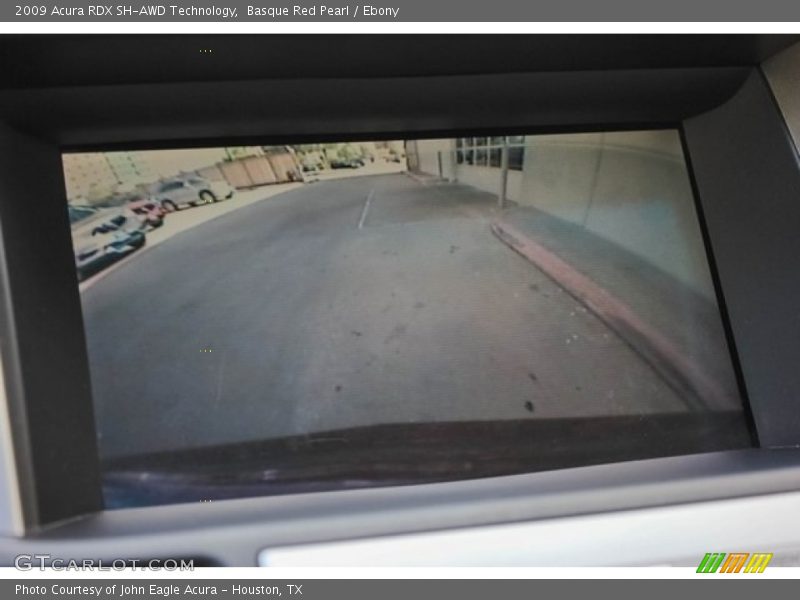 Basque Red Pearl / Ebony 2009 Acura RDX SH-AWD Technology