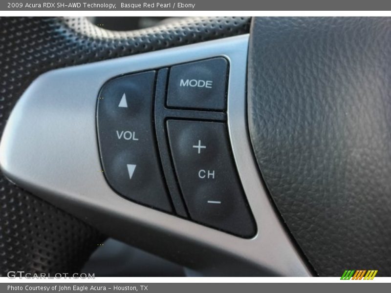 Basque Red Pearl / Ebony 2009 Acura RDX SH-AWD Technology