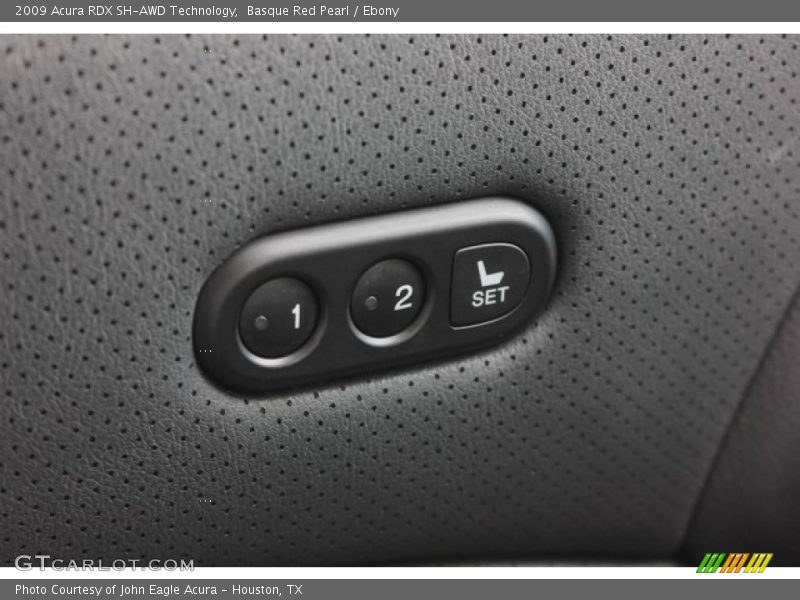 Basque Red Pearl / Ebony 2009 Acura RDX SH-AWD Technology