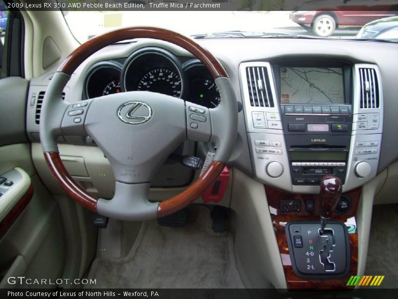 Truffle Mica / Parchment 2009 Lexus RX 350 AWD Pebble Beach Edition