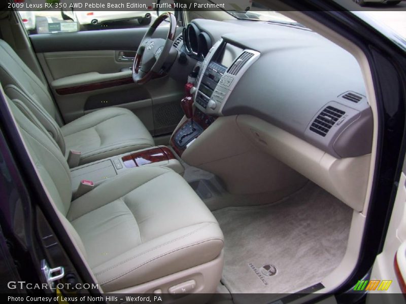 Truffle Mica / Parchment 2009 Lexus RX 350 AWD Pebble Beach Edition