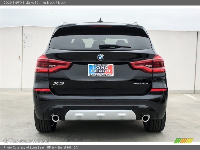 Jet Black / Black 2019 BMW X3 sDrive30i
