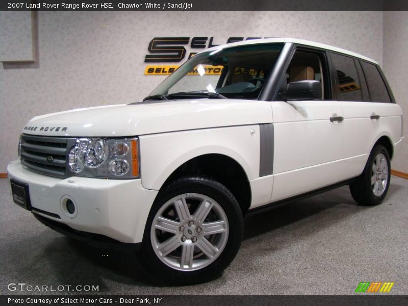 Chawton White / Sand/Jet 2007 Land Rover Range Rover HSE