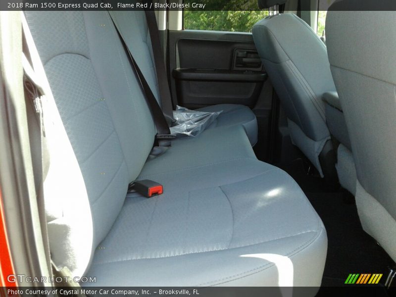 Flame Red / Black/Diesel Gray 2018 Ram 1500 Express Quad Cab