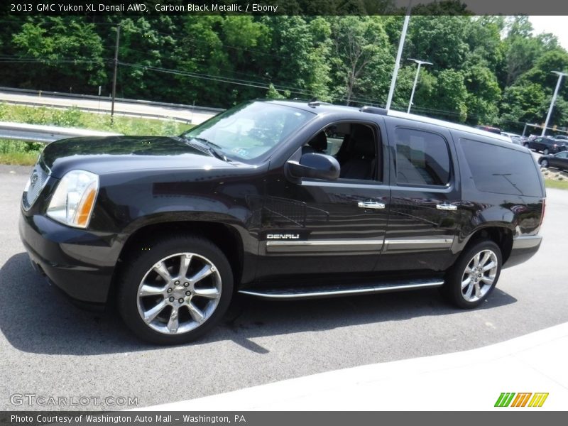 Carbon Black Metallic / Ebony 2013 GMC Yukon XL Denali AWD