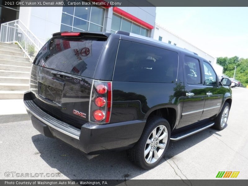 Carbon Black Metallic / Ebony 2013 GMC Yukon XL Denali AWD