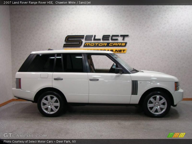 Chawton White / Sand/Jet 2007 Land Rover Range Rover HSE