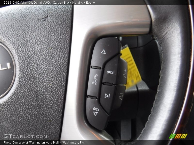 Carbon Black Metallic / Ebony 2013 GMC Yukon XL Denali AWD