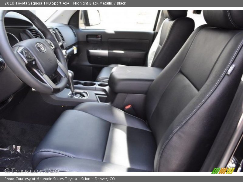Midnight Black Metallic / Black 2018 Toyota Sequoia TRD Sport 4x4