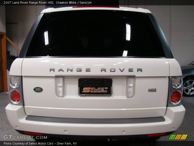 Chawton White / Sand/Jet 2007 Land Rover Range Rover HSE