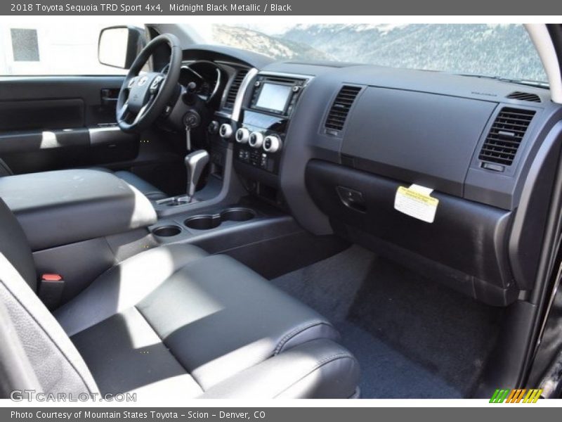 Midnight Black Metallic / Black 2018 Toyota Sequoia TRD Sport 4x4