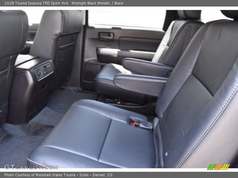 Midnight Black Metallic / Black 2018 Toyota Sequoia TRD Sport 4x4