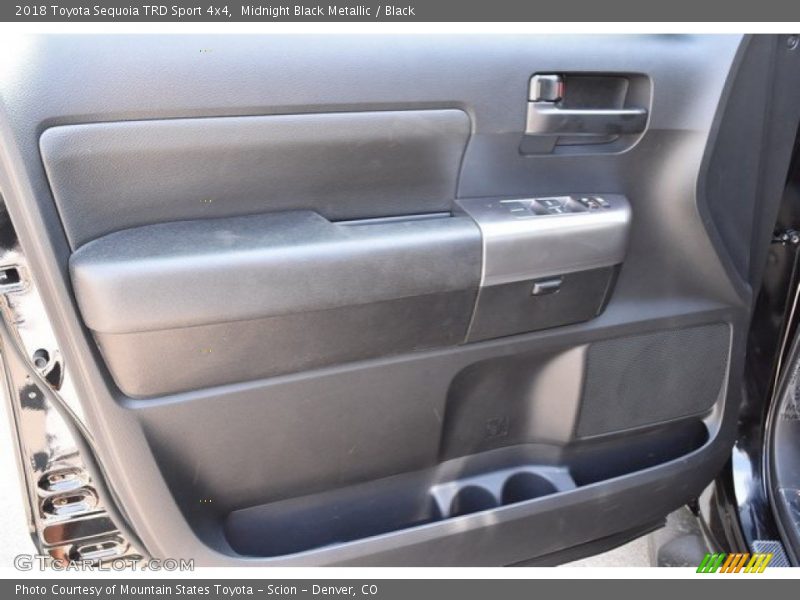 Midnight Black Metallic / Black 2018 Toyota Sequoia TRD Sport 4x4