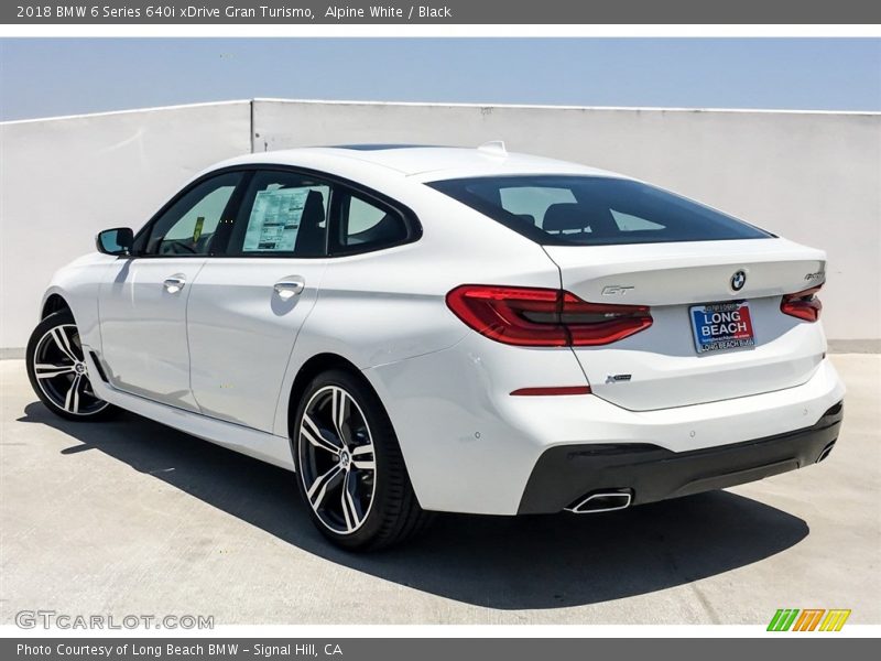 Alpine White / Black 2018 BMW 6 Series 640i xDrive Gran Turismo