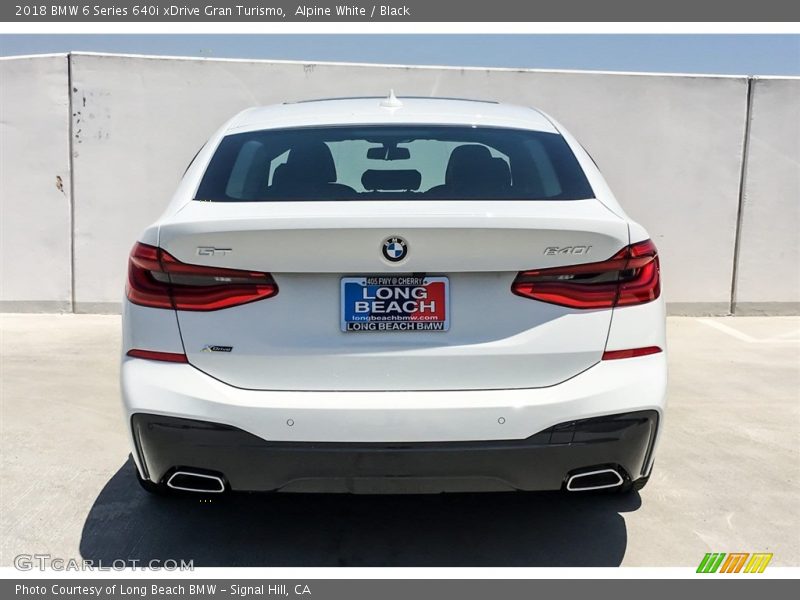 Alpine White / Black 2018 BMW 6 Series 640i xDrive Gran Turismo