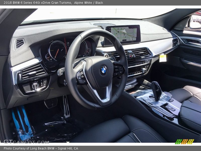 Alpine White / Black 2018 BMW 6 Series 640i xDrive Gran Turismo